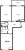 Планировка двухкомнатной квартиры площадью 60.56 кв. м в новостройке ЖК "Северный"