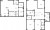 Планировка трехкомнатной квартиры площадью 209.7 кв. м в новостройке ЖК "Маленькая Франция"