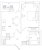 Планировка однокомнатной квартиры площадью 43.91 кв. м в новостройке ЖК "Черная речка"