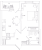 Планировка однокомнатной квартиры площадью 43.96 кв. м в новостройке ЖК "Черная речка"