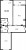 Планировка двухкомнатной квартиры площадью 84.62 кв. м в новостройке ЖК "Черная речка"