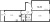 Планировка двухкомнатной квартиры площадью 64.32 кв. м в новостройке ЖК "Черная речка"