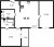 Планировка двухкомнатной квартиры площадью 66.52 кв. м в новостройке ЖК "Черная речка"