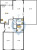 Планировка двухкомнатной квартиры площадью 85.3 кв. м в новостройке ЖК "Черная речка"