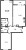 Планировка двухкомнатной квартиры площадью 82.05 кв. м в новостройке ЖК "Черная речка"