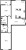 Планировка двухкомнатной квартиры площадью 74.2 кв. м в новостройке ЖК "Черная речка"