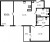 Планировка двухкомнатной квартиры площадью 63.21 кв. м в новостройке ЖК "Черная речка"
