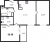 Планировка двухкомнатной квартиры площадью 60.08 кв. м в новостройке ЖК "Черная речка"