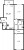 Планировка двухкомнатной квартиры площадью 77.17 кв. м в новостройке ЖК "Черная речка"