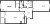 Планировка двухкомнатной квартиры площадью 74.81 кв. м в новостройке ЖК "Черная речка"