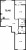 Планировка двухкомнатной квартиры площадью 78.48 кв. м в новостройке ЖК "Черная речка"