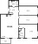 Планировка трехкомнатной квартиры площадью 103.09 кв. м в новостройке ЖК "Черная речка"