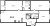 Планировка трехкомнатной квартиры площадью 92.31 кв. м в новостройке ЖК "Черная речка"