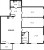Планировка трехкомнатной квартиры площадью 103.11 кв. м в новостройке ЖК "Черная речка"