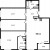 Планировка трехкомнатной квартиры площадью 98.51 кв. м в новостройке ЖК "Черная речка"