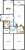 Планировка трехкомнатной квартиры площадью 86.9 кв. м в новостройке ЖК "Черная речка"