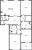 Планировка трехкомнатной квартиры площадью 134.1 кв. м в новостройке ЖК "Futurist"
