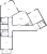 Планировка трехкомнатной квартиры площадью 145.2 кв. м в новостройке ЖК "Идеалист"