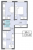 Планировка двухкомнатной квартиры площадью 53.4 кв. м в новостройке ЖК "Ручьи"