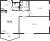 Планировка двухкомнатной квартиры площадью 76.5 кв. м в новостройке ЖК "Звезды Столиц"