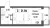 Планировка студии площадью 21.84 кв. м в новостройке ЖК "Урбанист"