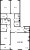 Планировка трехкомнатной квартиры площадью 115.58 кв. м в новостройке ЖК "The One"
