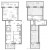 Планировка трехкомнатной квартиры площадью 98.44 кв. м в новостройке ЖК "Дом Керстена"