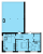 Планировка двухкомнатной квартиры площадью 113.78 кв. м в новостройке ЖК "Pixel"