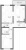 Планировка двухкомнатной квартиры площадью 51.7 кв. м в новостройке ЖК "Заповедный парк"