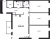 Планировка трехкомнатной квартиры площадью 114.5 кв. м в новостройке ЖК Upoint