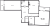 Планировка двухкомнатной квартиры площадью 96.4 кв. м в новостройке ЖК "Квартал Che"