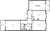 Планировка трехкомнатной квартиры площадью 88.7 кв. м в новостройке ЖК "Квартал Che"