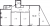 Планировка трехкомнатной квартиры площадью 92.3 кв. м в новостройке ЖК "Галактика Pro"
