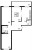 Планировка трехкомнатной квартиры площадью 88.1 кв. м в новостройке ЖК "Мариоки"