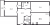 Планировка двухкомнатной квартиры площадью 80.54 кв. м в новостройке ЖК "Modum"
