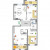 Планировка трехкомнатной квартиры площадью 88.2 кв. м в новостройке ЖК "Modum"