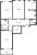Планировка трехкомнатной квартиры площадью 80.2 кв. м в новостройке ЖК "Созидатели"