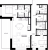 Планировка двухкомнатной квартиры площадью 93.84 кв. м в новостройке ЖК "Малоохтинский 68"