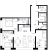 Планировка трехкомнатной квартиры площадью 91.68 кв. м в новостройке ЖК "Малоохтинский 68"