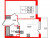 Планировка однокомнатной квартиры площадью 31.6 кв. м в новостройке ЖК "Солнечный город Резиденции"