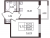 Планировка однокомнатной квартиры площадью 32.24 кв. м в новостройке ЖК "Солнечный город Резиденции"