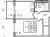 Планировка однокомнатной квартиры площадью 32.64 кв. м в новостройке ЖК "Солнечный город Резиденции"