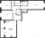 Планировка трехкомнатной квартиры площадью 91.13 кв. м в новостройке ЖК "Солнечный город Резиденции"