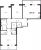 Планировка трехкомнатной квартиры площадью 105.95 кв. м в новостройке ЖК "Солнечный город Резиденции"