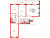Планировка трехкомнатной квартиры площадью 87.79 кв. м в новостройке ЖК "Солнечный город Резиденции"