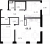 Планировка двухкомнатной квартиры площадью 68.18 кв. м в новостройке ЖК "Черная речка, 41"