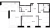 Планировка двухкомнатной квартиры площадью 85.61 кв. м в новостройке ЖК "Черная речка, 41"