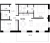 Планировка двухкомнатной квартиры площадью 82.64 кв. м в новостройке ЖК "Черная речка, 41"