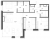 Планировка трехкомнатной квартиры площадью 106 кв. м в новостройке ЖК "Черная речка, 41"