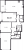 Планировка трехкомнатной квартиры площадью 82.63 кв. м в новостройке ЖК "Автограф"